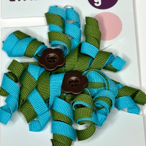 Vintage Gymboree Hide n’ Seek Ribbon Barrettes • New - Picture 2 of 4